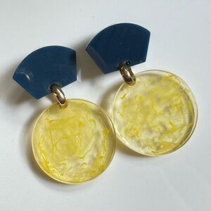 Nordstrom Acrylic Geometric Earings